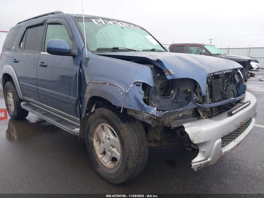 2003 Toyota Sequoia Sr5 V8 VIN: 5TDBT44A43S174665 Lot: 43794756