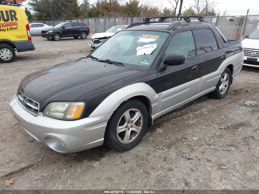 4S4BT61C437109824 2003 SUBARU BAJA photo no. 2