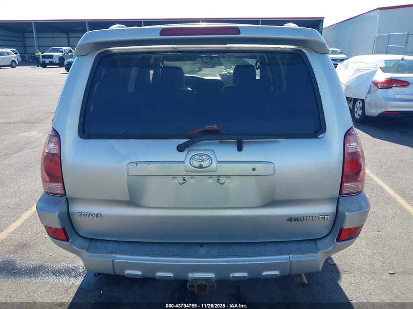 2003 Toyota 4Runner Limited V8 VIN: JTEBT17R930021004 Lot: 43794799