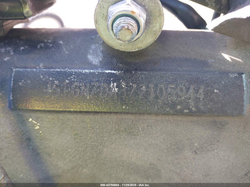 2007 Suzuki Gsx-R600 VIN: JS1GN7DA372105944 Lot: 43794804