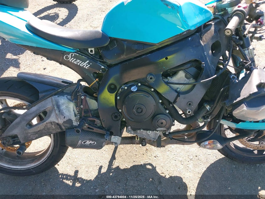 2007 Suzuki Gsx-R600 VIN: JS1GN7DA372105944 Lot: 43794804