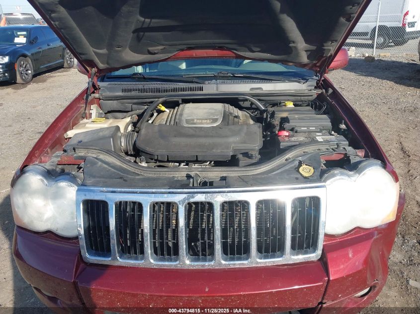 2008 Jeep Grand Cherokee Limited VIN: 1J8HS58278C201302 Lot: 43794815