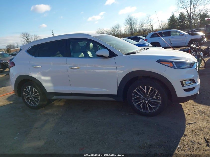 2020 Hyundai Tucson Limited VIN: KM8J3CAL4LU230333 Lot: 43794834