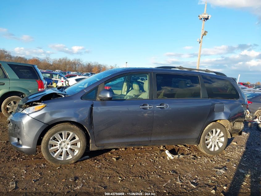 2015 Toyota Sienna Xle 7 Passenger VIN: 5TDDK3DCXFS120394 Lot: 43794858