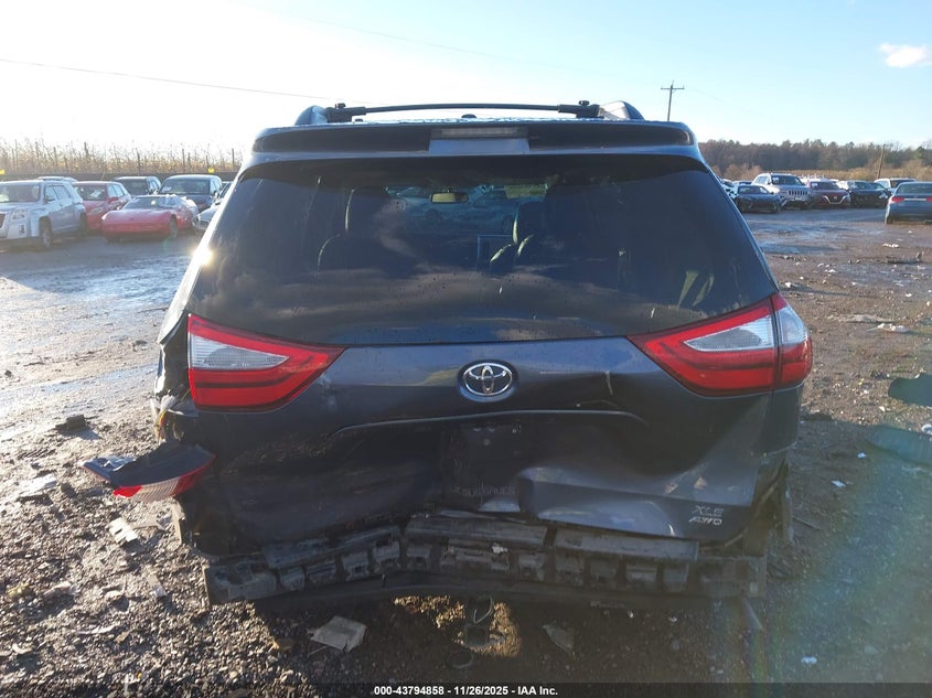 2015 Toyota Sienna Xle 7 Passenger VIN: 5TDDK3DCXFS120394 Lot: 43794858