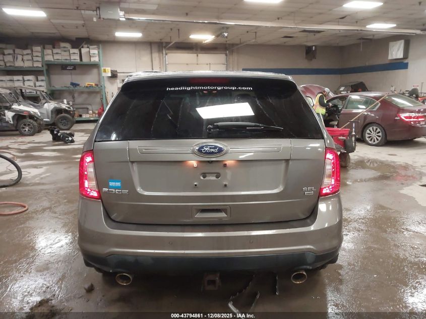 2013 Ford Edge Sel VIN: 2FMDK4JC0DBB62576 Lot: 43794861
