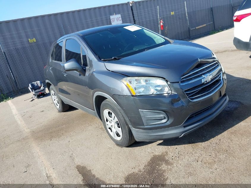 CHEVROLET TRAX 1LS