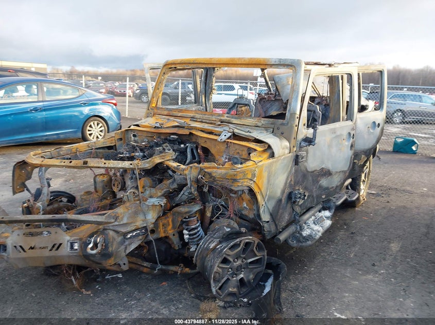 2015 Jeep Wrangler Unlimited Rubicon VIN: 1C4BJWFG3FL766843 Lot: 43794887