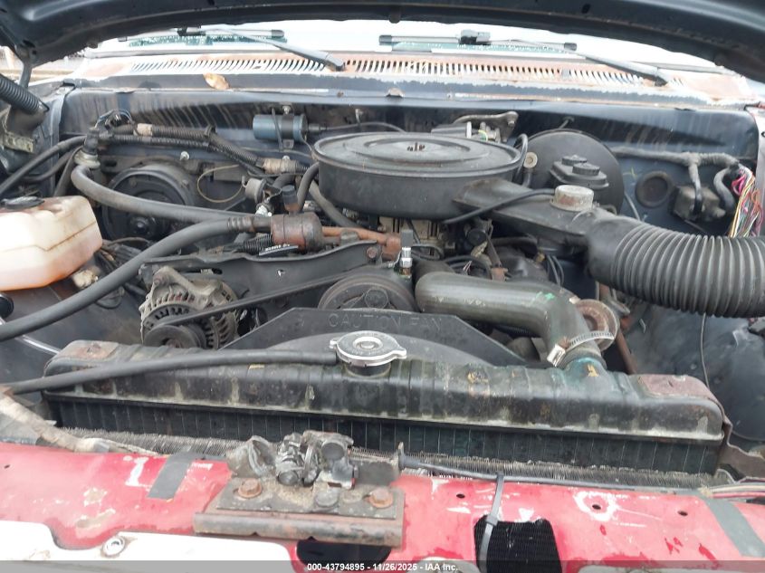 1989 Dodge D-Series D150 VIN: 1B7FE16YXKS198026 Lot: 43794895