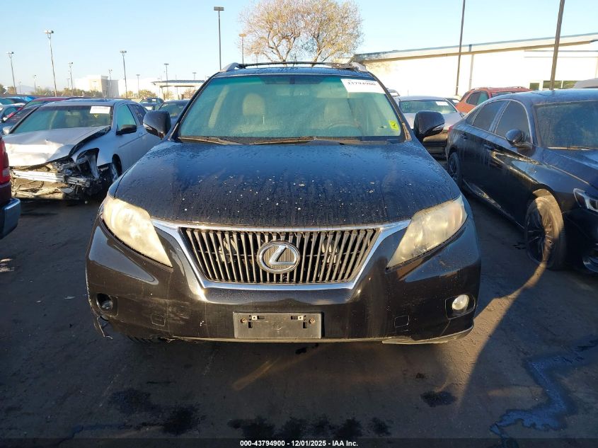 2012 Lexus Rx 350 VIN: 2T2ZK1BA9CC067179 Lot: 43794900