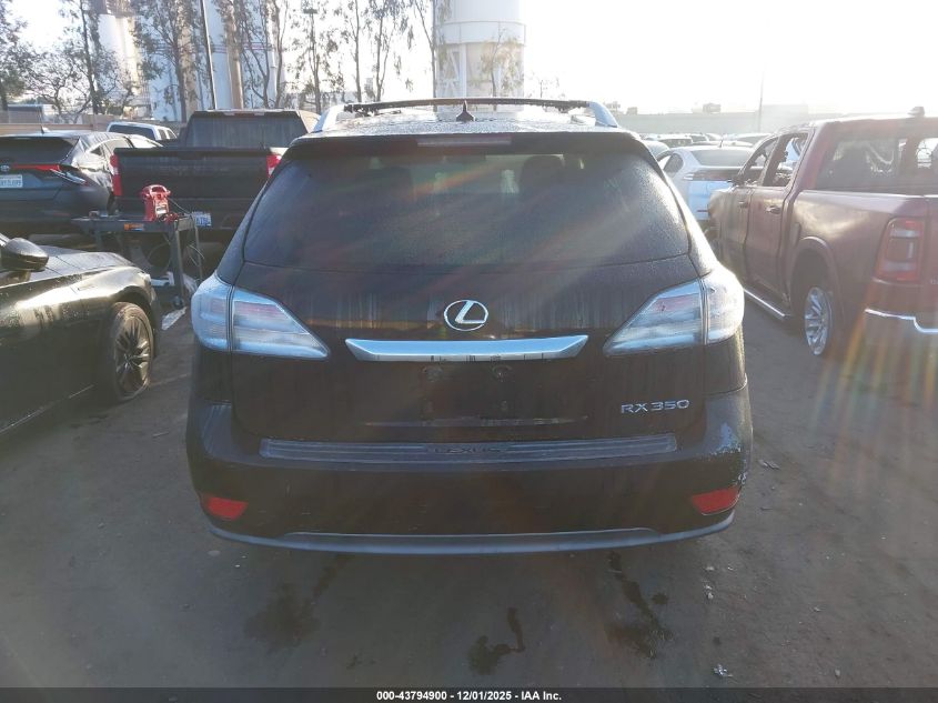 2012 Lexus Rx 350 VIN: 2T2ZK1BA9CC067179 Lot: 43794900