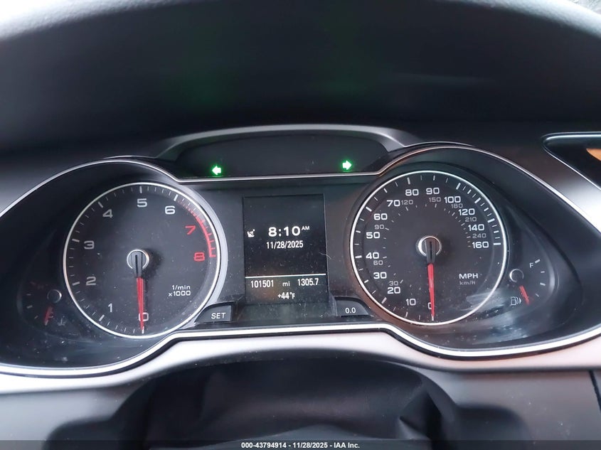 2013 Audi A4 2.0T Premium VIN: WAUFFAFLXDN034937 Lot: 43794914