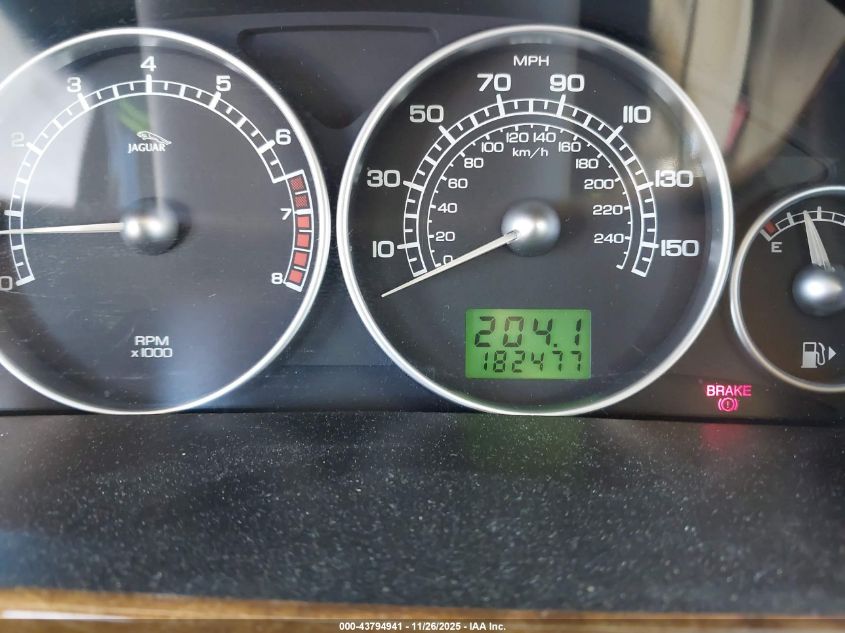 2004 Jaguar X-Type 2.5 VIN: SAJEB52D34XE11651 Lot: 43794941