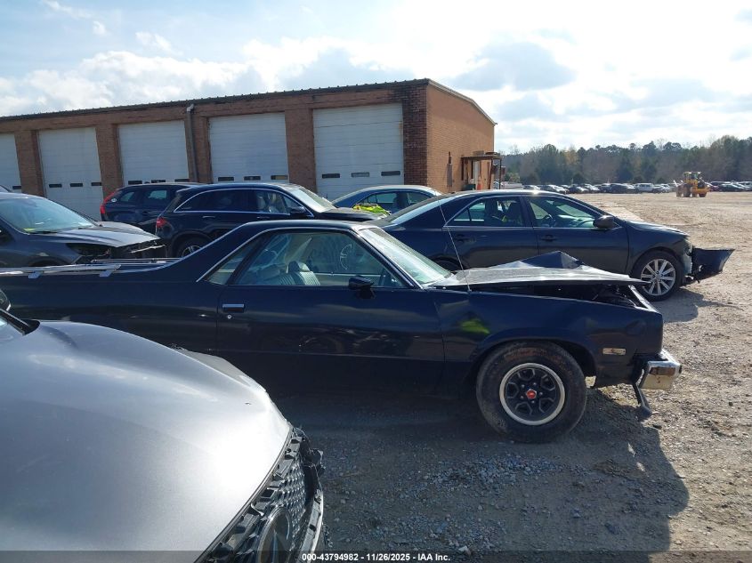 1983 Chevrolet El Camino VIN: 1GCCW80H3DR107948 Lot: 43794982