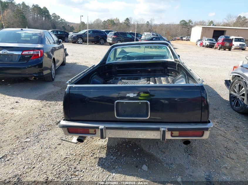 1983 Chevrolet El Camino VIN: 1GCCW80H3DR107948 Lot: 43794982