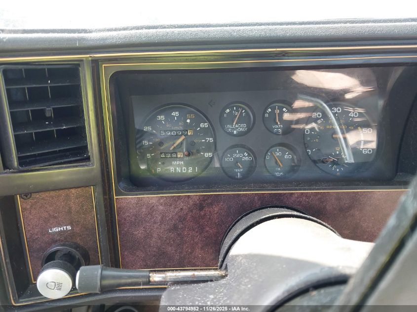 1983 Chevrolet El Camino VIN: 1GCCW80H3DR107948 Lot: 43794982