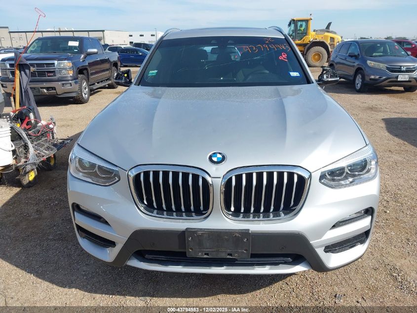 2021 BMW X3 Sdrive30I VIN: 5UXTY3C00M9F16090 Lot: 43794983