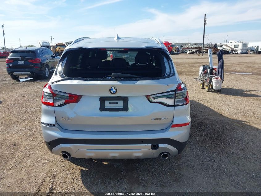 2021 BMW X3 Sdrive30I VIN: 5UXTY3C00M9F16090 Lot: 43794983