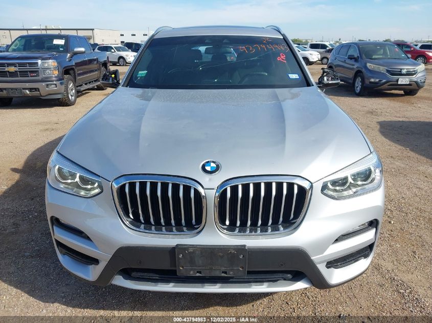 2021 BMW X3 Sdrive30I VIN: 5UXTY3C00M9F16090 Lot: 43794983