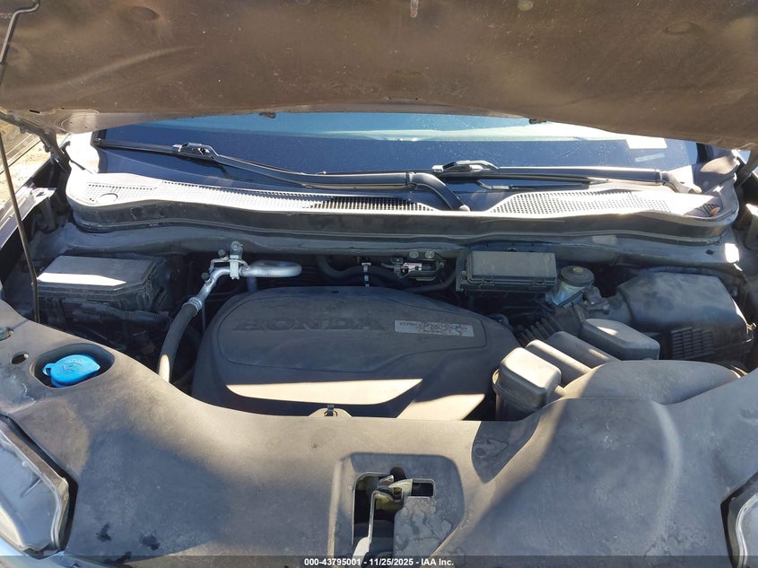 2017 Honda Pilot Ex-L VIN: 5FNYF5H59HB003992 Lot: 43795001