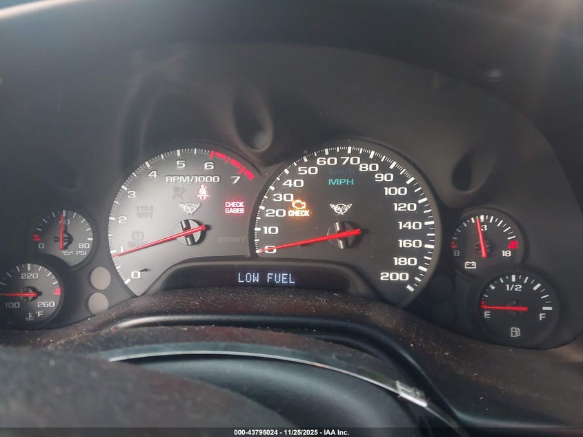 2000 Chevrolet Corvette VIN: 1G1YY22G1Y5117949 Lot: 43795024