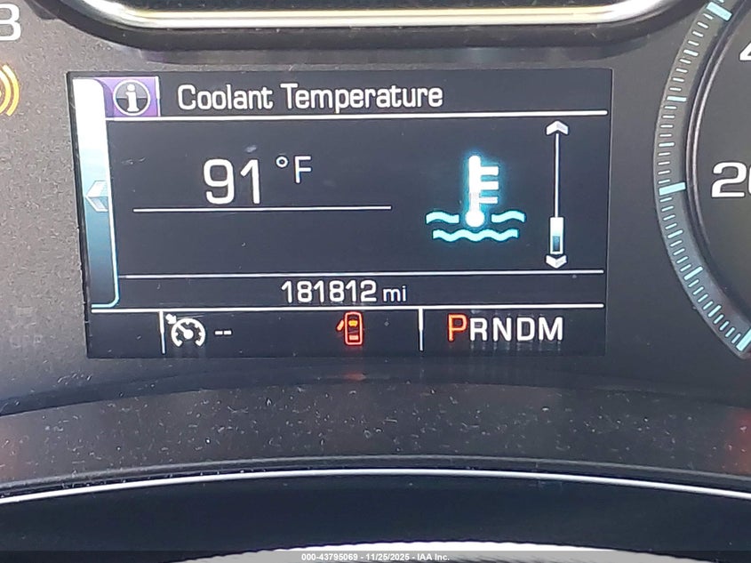 2016 Chevrolet Impala 1Fl VIN: 2G11X5SA8G9165399 Lot: 43795069