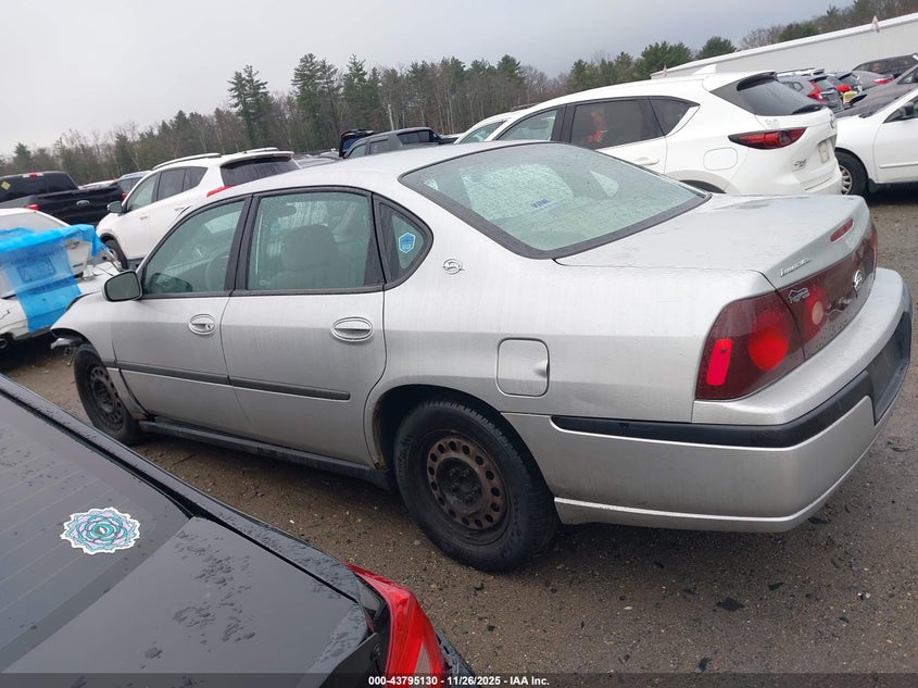 2004 Chevrolet Impala VIN: 2G1WF52E849208226 Lot: 43795130
