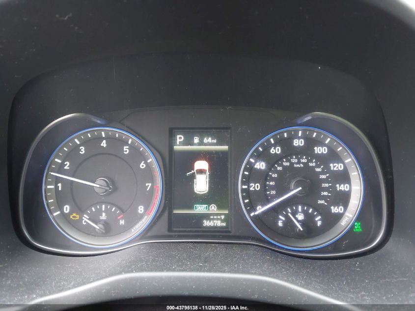 2022 Hyundai Kona Se VIN: KM8K2CABXNU779634 Lot: 43795138