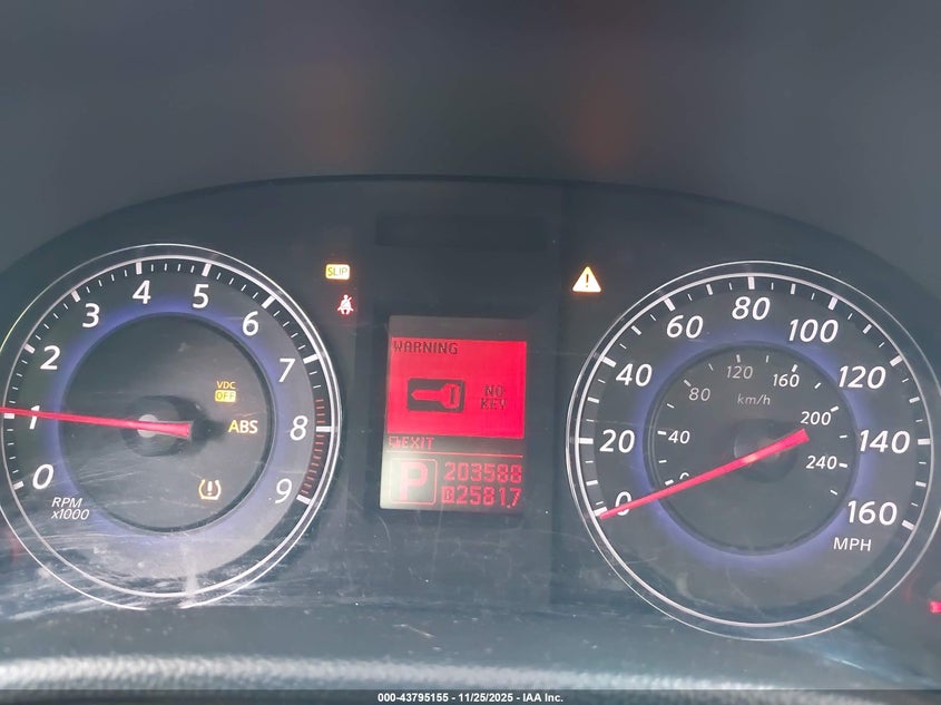 2007 Infiniti G35 Journey VIN: JNKBV61E17M717404 Lot: 43795155