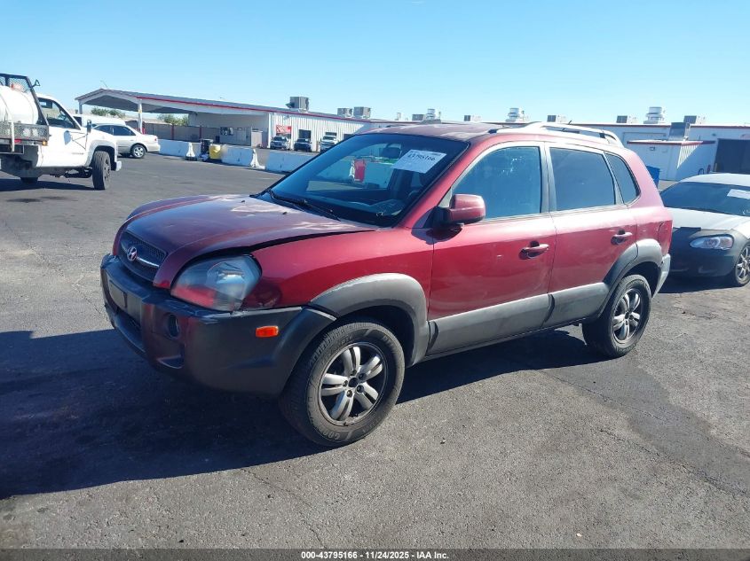 2006 Hyundai Tucson Gls/Limited VIN: KM8JN72DX6U374370 Lot: 43795166