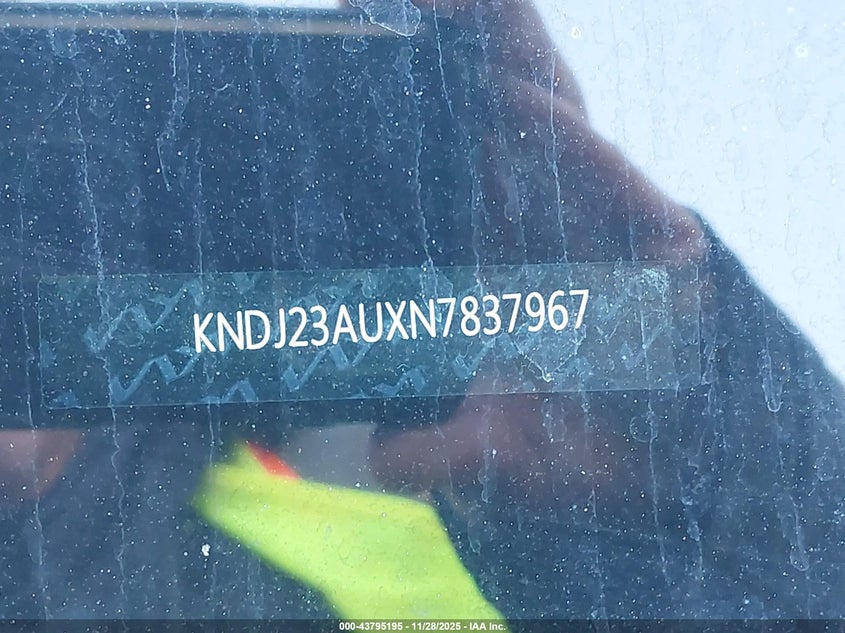 2022 Kia Soul Lx VIN: KNDJ23AUXN7837967 Lot: 43795195