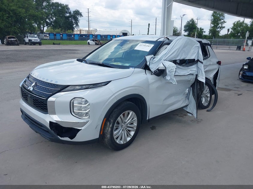 Vin: ja4j3ta84pz058520, lot: 44290650, mitsubishi outlander es 2.5 2wd 20232