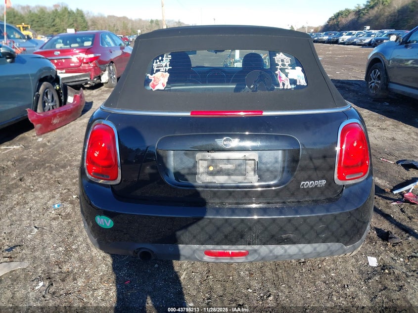 2019 Mini Convertible Cooper VIN: WMWWG5C55K3H08997 Lot: 43795213