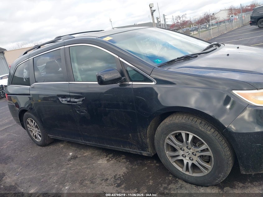 2011 Honda Odyssey Ex-L VIN: 5FNRL5H68BB045180 Lot: 43795219