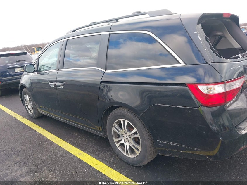 2011 Honda Odyssey Ex-L VIN: 5FNRL5H68BB045180 Lot: 43795219