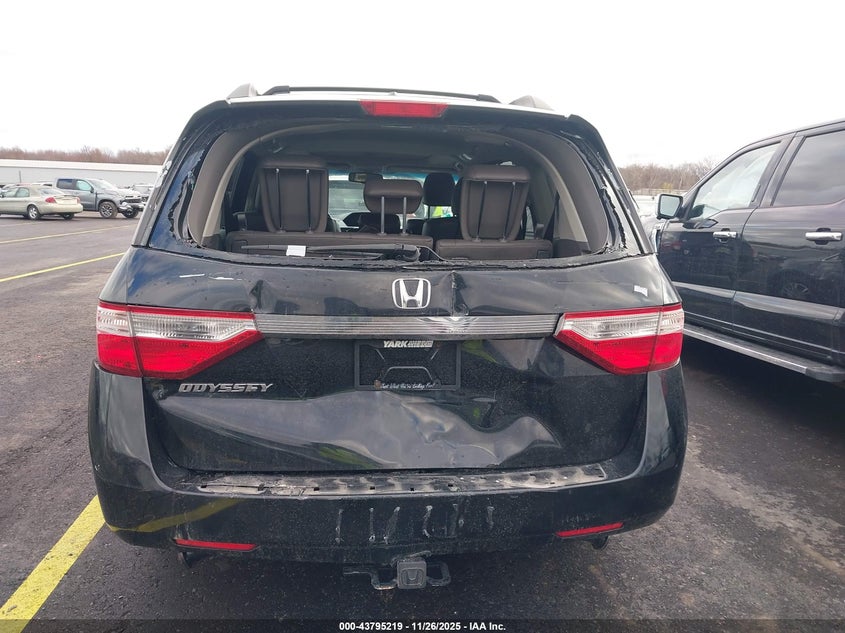 2011 Honda Odyssey Ex-L VIN: 5FNRL5H68BB045180 Lot: 43795219