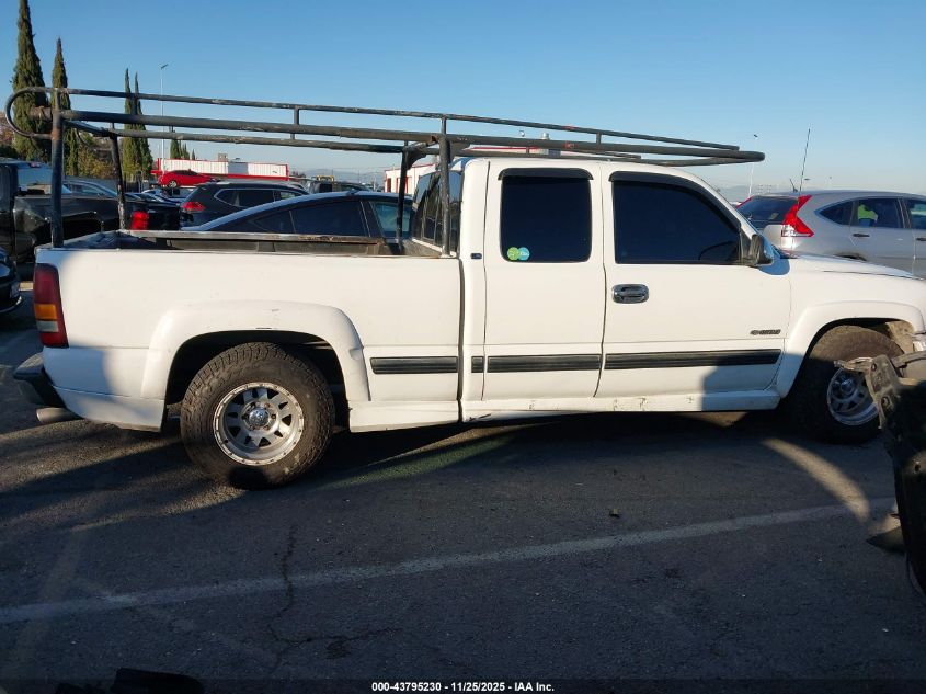 2000 Chevrolet Silverado 1500 Ls VIN: 2GCEC19T5Y1152520 Lot: 43795230