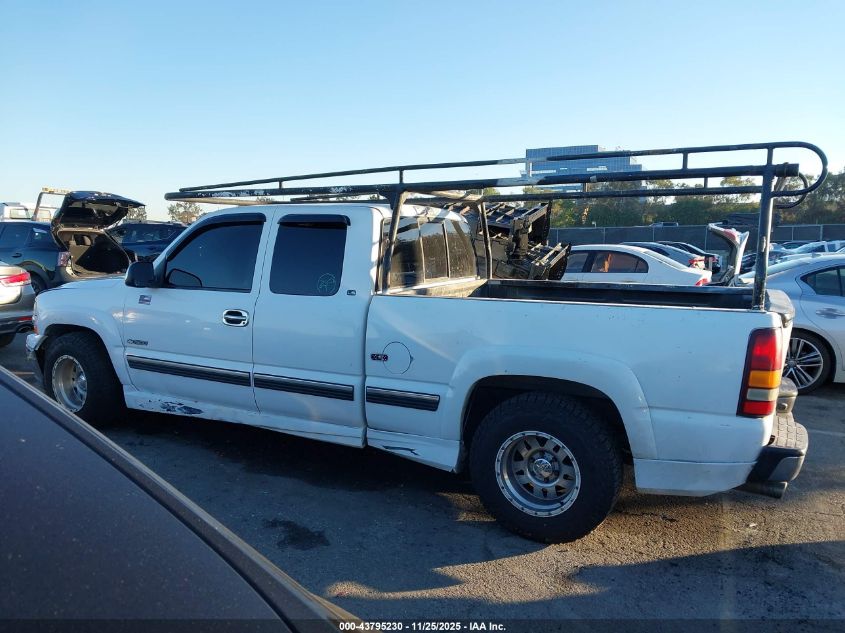 2000 Chevrolet Silverado 1500 Ls VIN: 2GCEC19T5Y1152520 Lot: 43795230