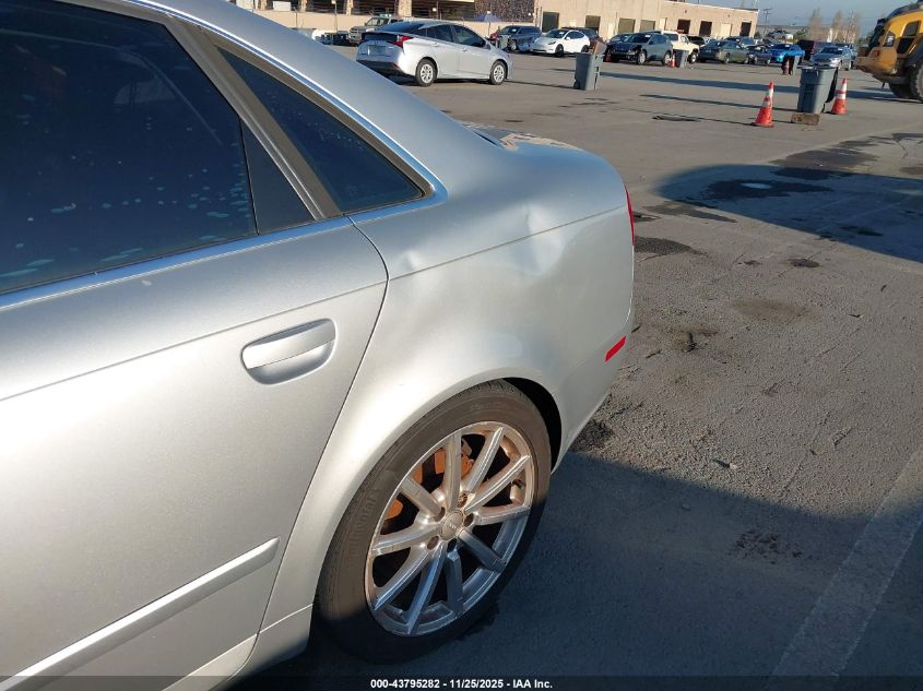 2005 Audi A4 2.0T VIN: WAUDF68E75A431629 Lot: 43795282