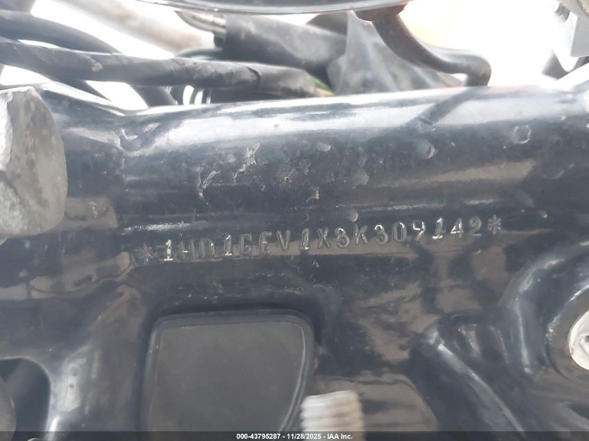 2003 Harley-Davidson Fxdwg VIN: 1HD1GEV1X3K309142 Lot: 43795287