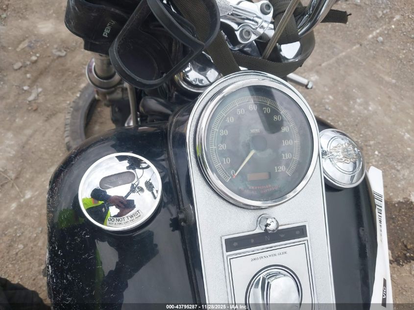 2003 Harley-Davidson Fxdwg VIN: 1HD1GEV1X3K309142 Lot: 43795287