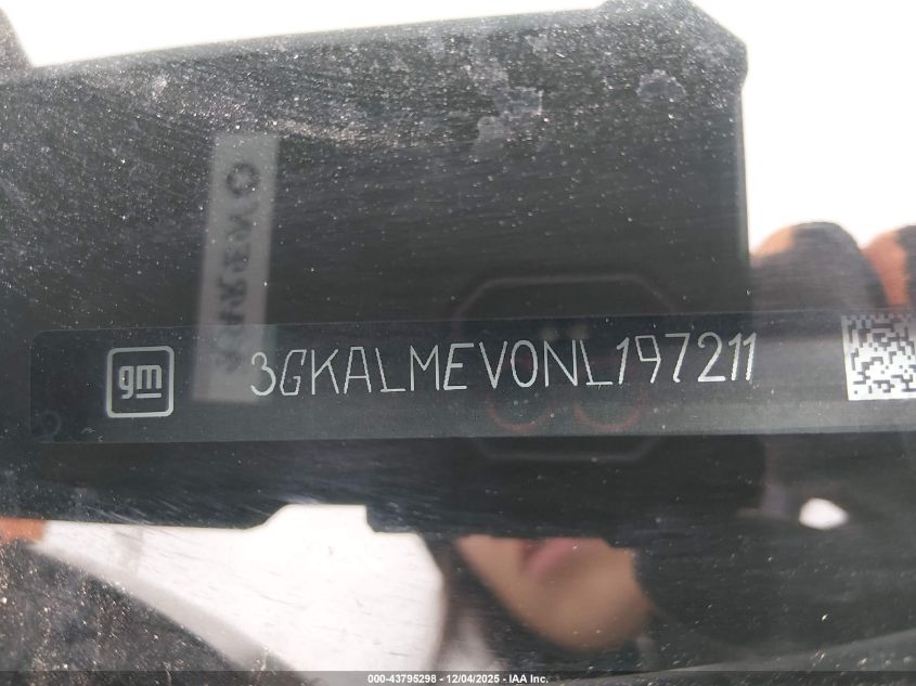 2022 GMC Terrain Fwd Sle VIN: 3GKALMEV0NL197211 Lot: 43795298