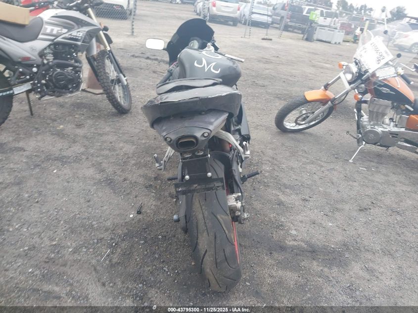 2006 Kawasaki Zx636 C1 VIN: JKBZXJD136A000269 Lot: 43795300