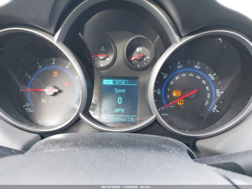 2016 Chevrolet Cruze Limited Ls Auto VIN: 1G1PC5SH1G7179360 Lot: 43795352