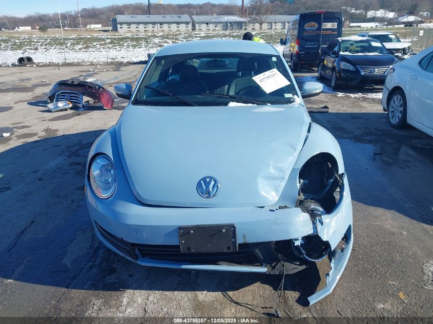 2012 Volkswagen Beetle 2.5L VIN: 3VWJP7AT1CM606522 Lot: 43795357