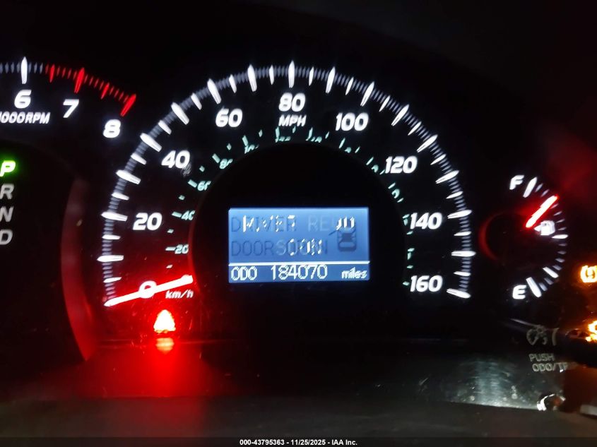 2007 Toyota Camry Xle V6 VIN: 4T1BK46K67U554581 Lot: 43795363