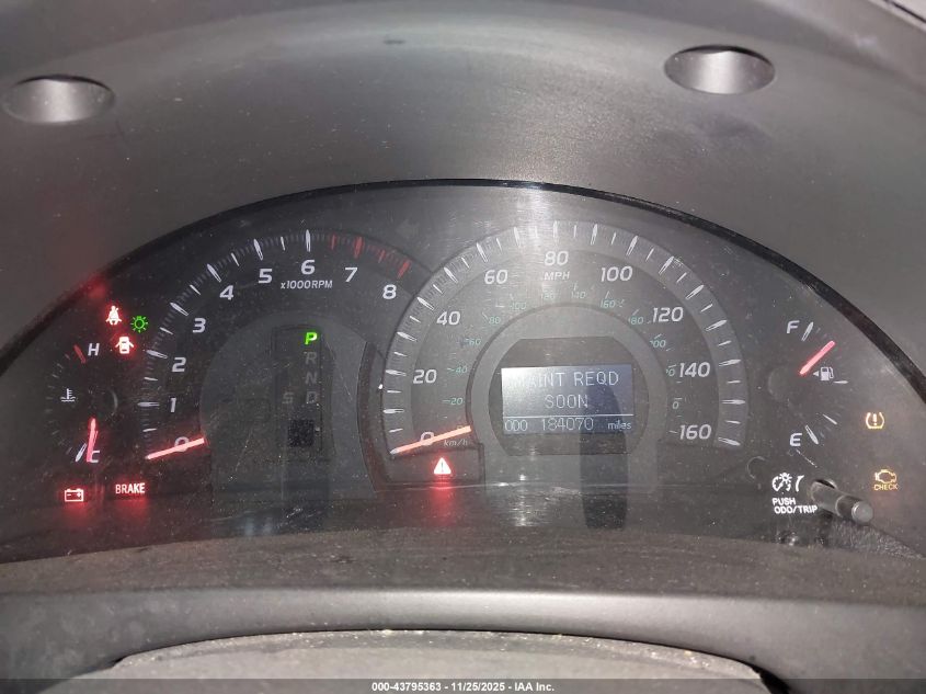 2007 Toyota Camry Xle V6 VIN: 4T1BK46K67U554581 Lot: 43795363