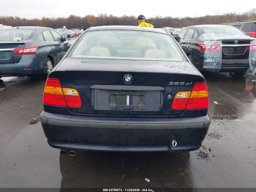2002 BMW 325Xi VIN: WBAEU334X2PF65229 Lot: 43795373