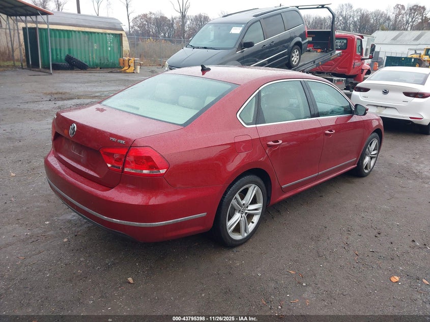 1VWCT7A33FC023637 2015 VOLKSWAGEN PASSAT photo no. 4