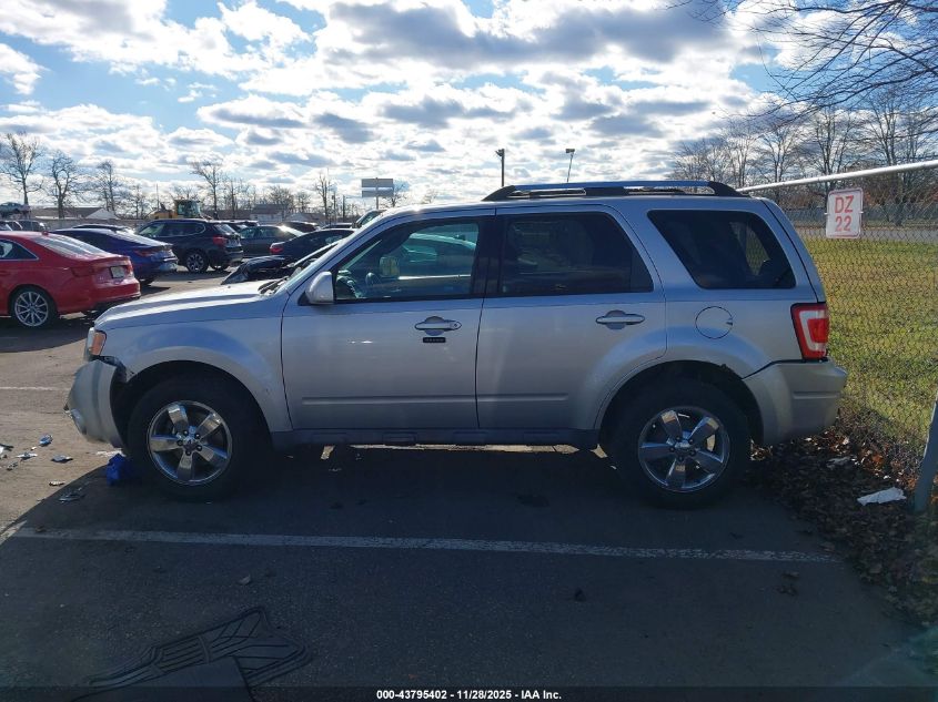 2011 Ford Escape Limited VIN: 1FMCU9EG6BKA49086 Lot: 43795402